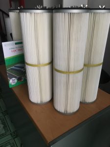 Lõi lọc khí, lọc bụi polyester chuyên dùng lọc bụi công nghiệp