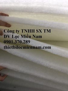 Bông lọc không khí dạng tấm 580x580x20mm