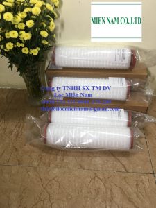 Lõi lọc tinh 10 inch chất liệu PP cấp độ lọc 0.2
