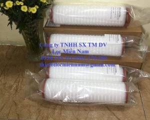 Lõi lọc tinh 10 inch chất liệu PP cấp độ lọc 0.2