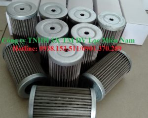 Lõi lọc inox 304 kích thước 60x106mm dùng cho lọc dầu