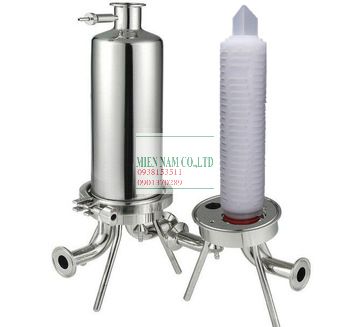 Cốc lọc inox 304 1 lõi 10 inch kết nối 226