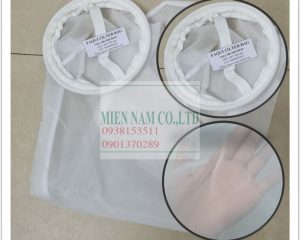 Túi NMO FAQUI size 2 cấp lọc 100 micron miệng inox