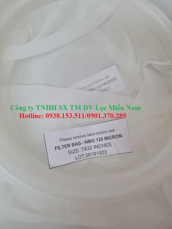 Túi NMO FAQUI size 2 cấp lọc 125 microN