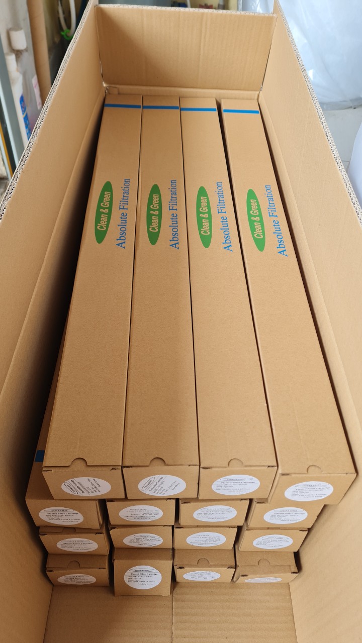 Lõi lọc giấy xếp 30 inch 5 micron oring 226