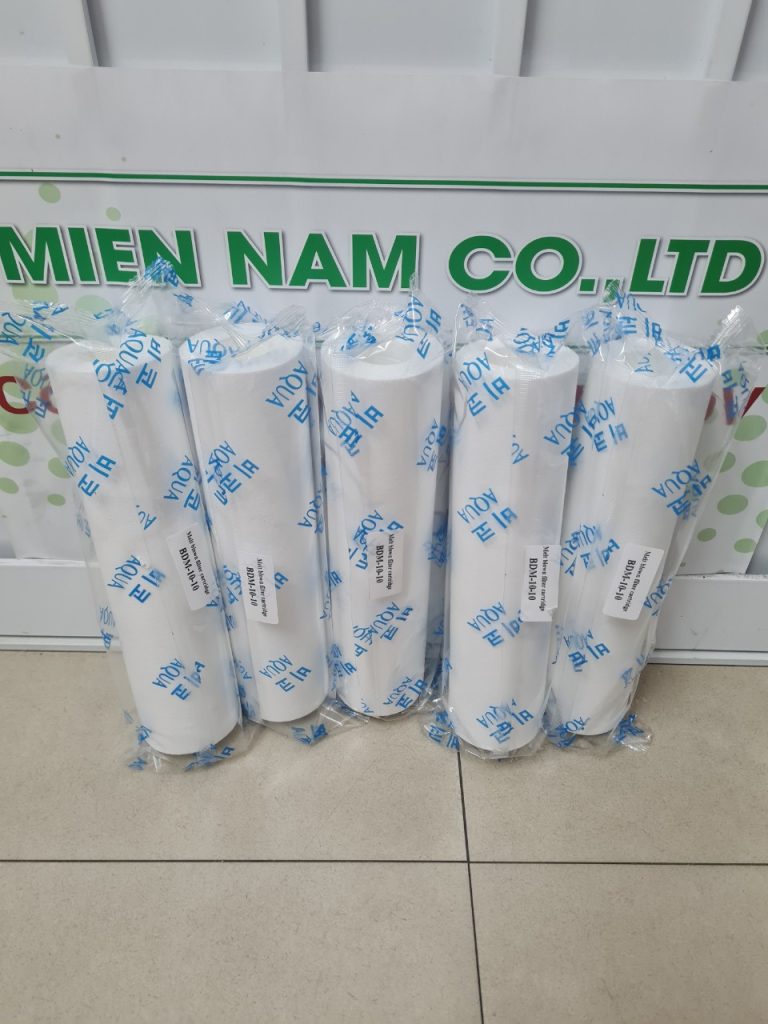 Lõi lọc bông nén 10 inch 10 micron lọc nước